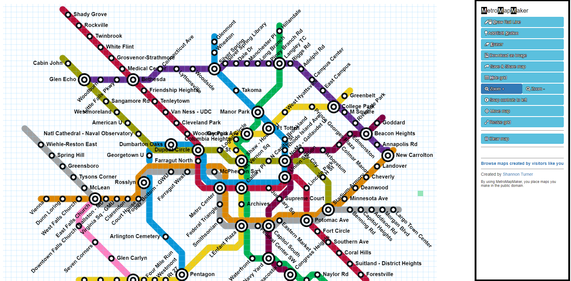 Metro Map Maker - Schooltools