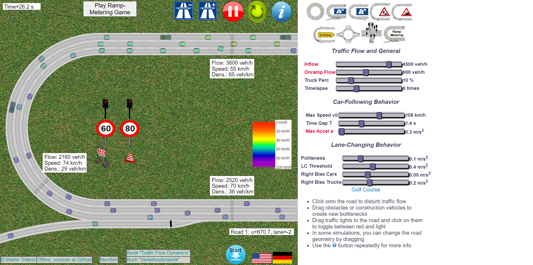 Traffic Simulation Verkehrsfluss Simulator Schooltools