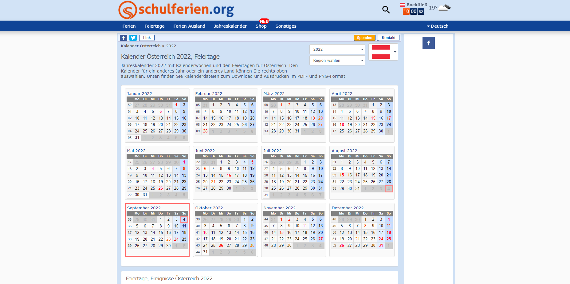 Schulferien.org – Schooltools