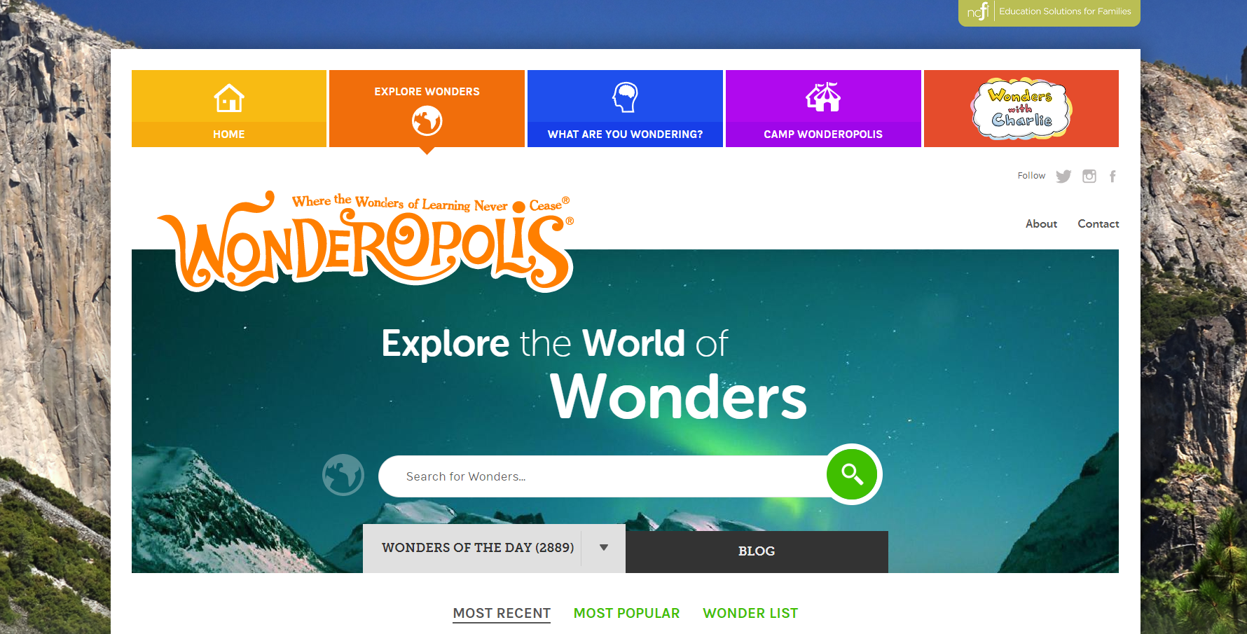 explore wonders tag seven wonderopolis