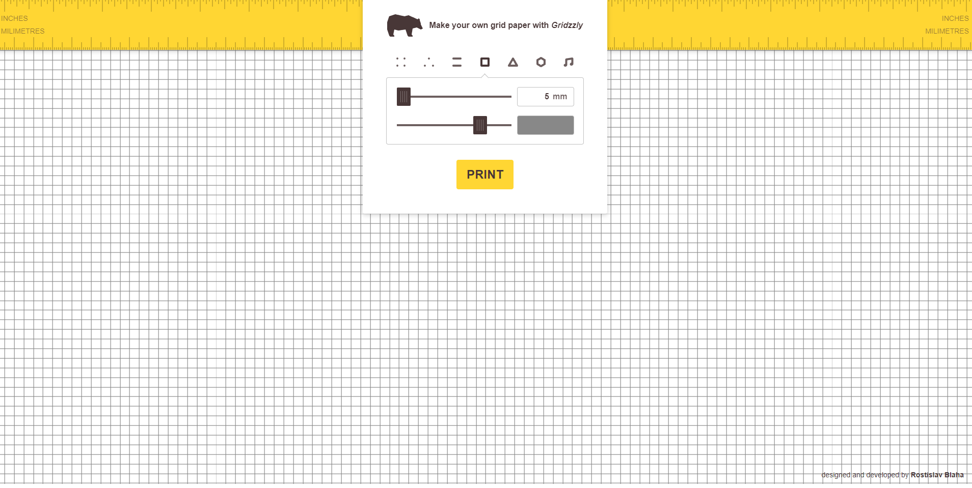 Design Your Own Grid Paper